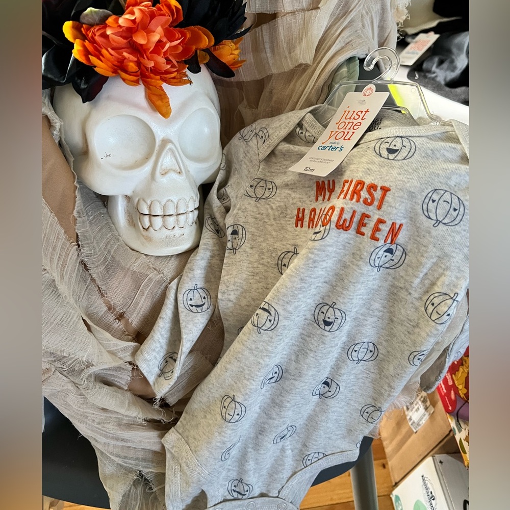 My first Halloween onesie